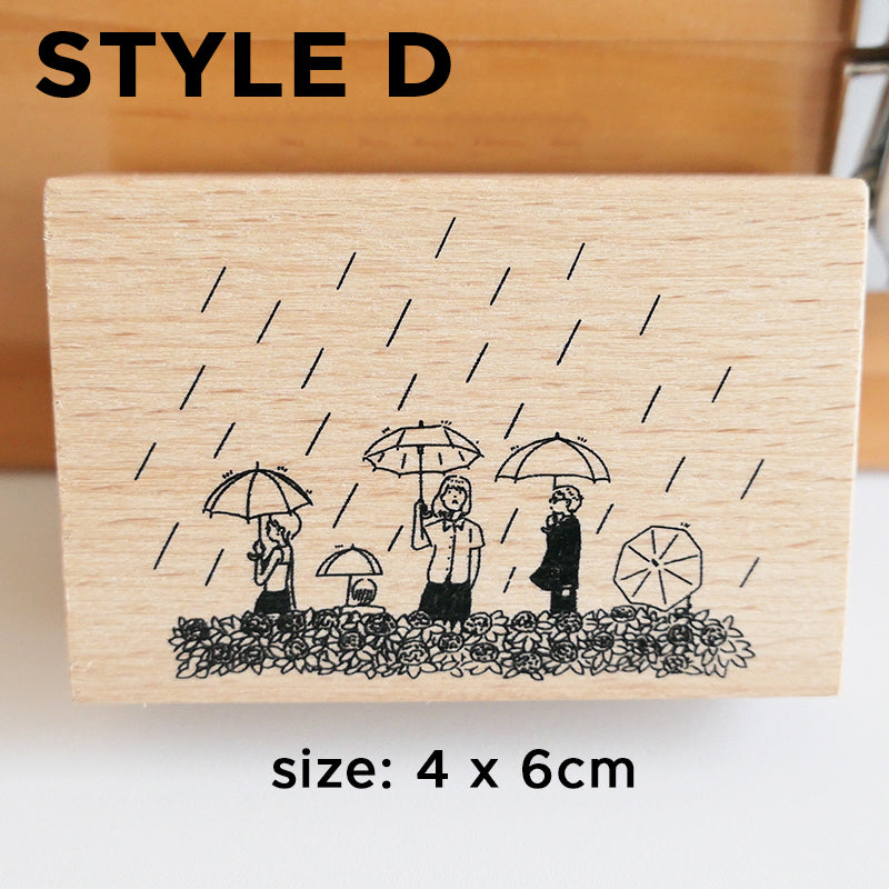 Yowoo Studio Rubber Stamp: Small Moments