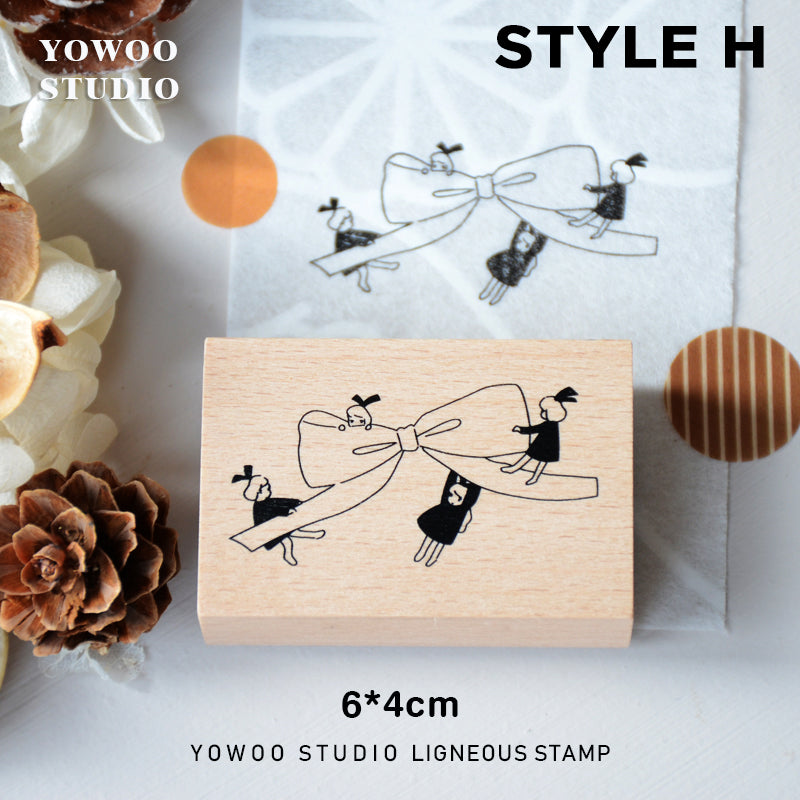 Yowoo Studio Rubber Stamp: Little Fairies