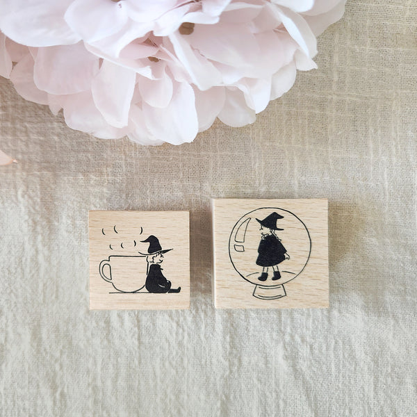 Yowoo Studio Rubber Stamp: Little Witch