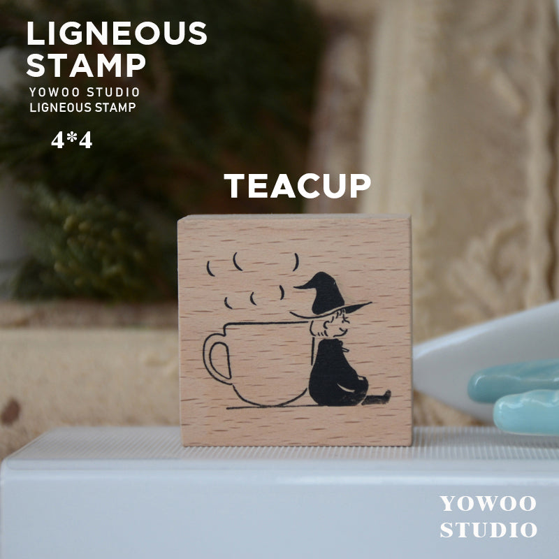 Yowoo Studio Rubber Stamp: Little Witch