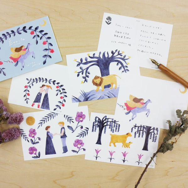 Cozyca Postcards Set: Étoile