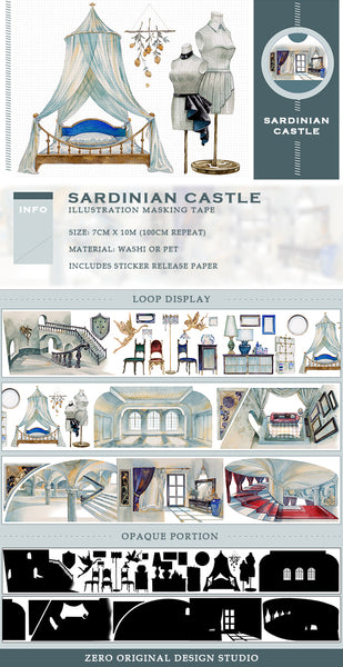 Zero Studio Tape Sample: Sardinian Castle