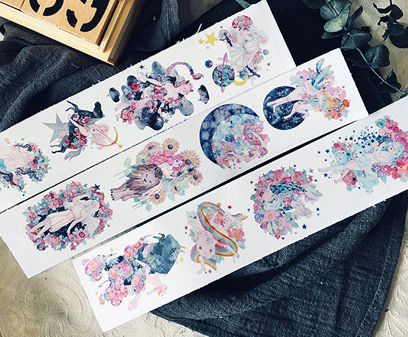 Zodiac Signs Washi Tape