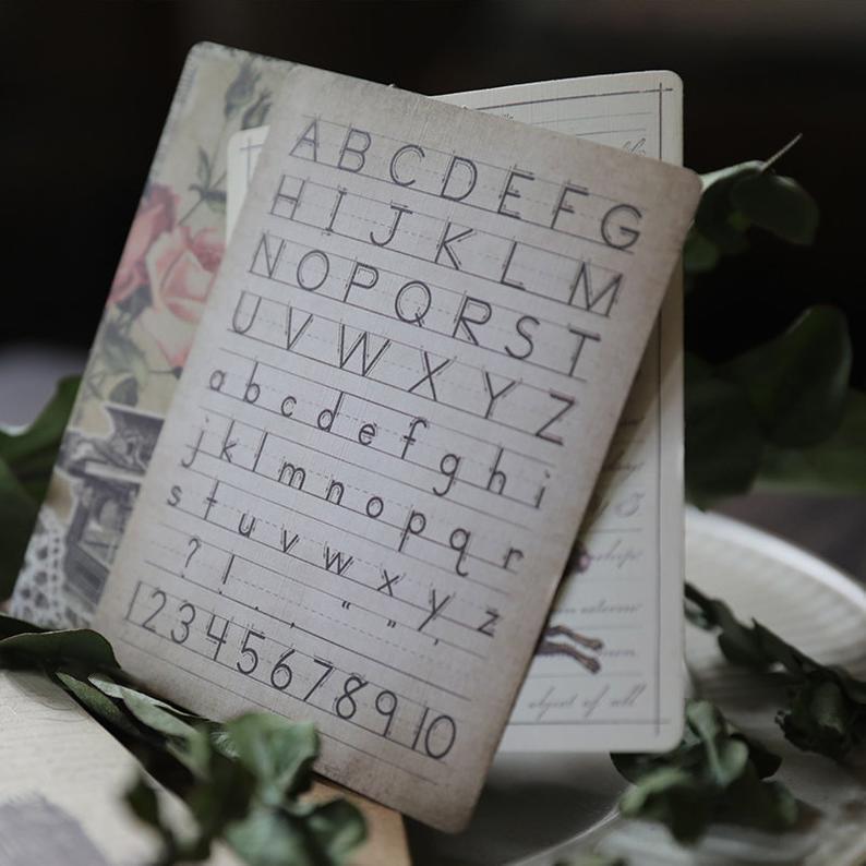 Vintage Journaling Pocket Cards