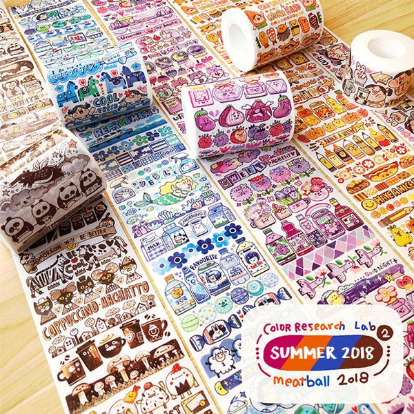 Meatball Washi Tape: Color Research Lab 2