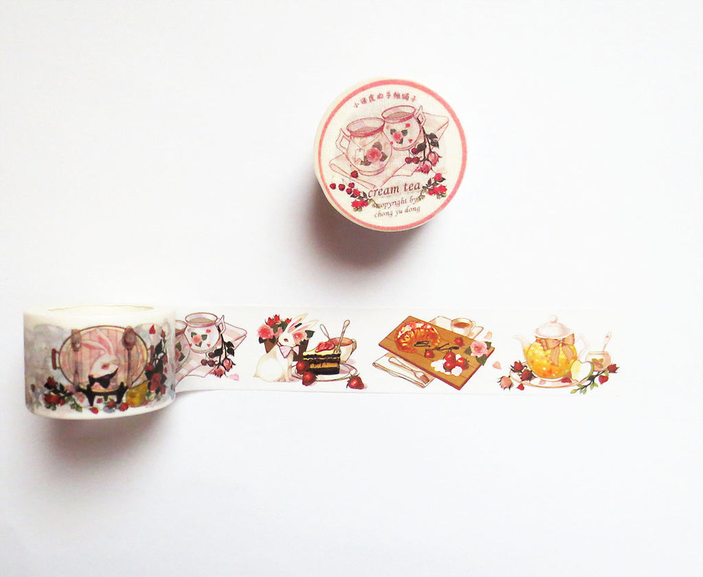 Cream Tea Washi Tape