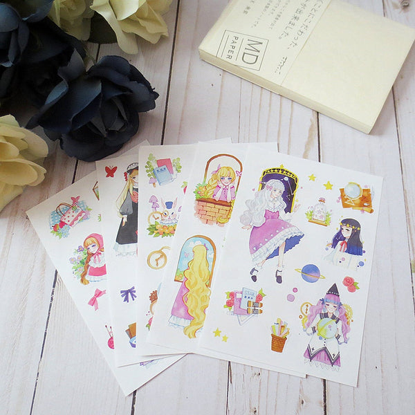 Fairy Tale Planner Sticker Sheets