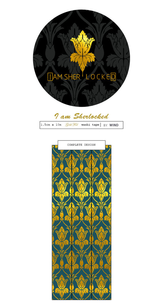 I am Sherlocked Washi Tape