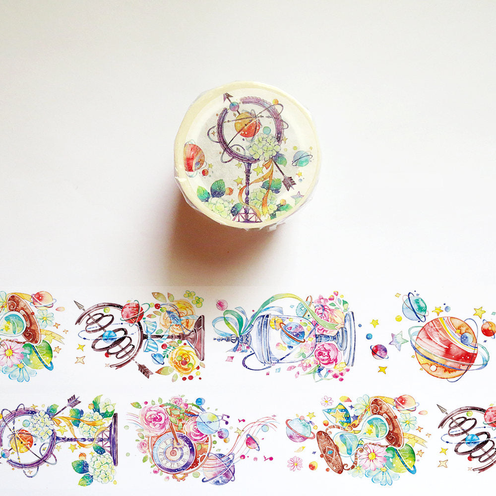 Space and Time Washi Tape