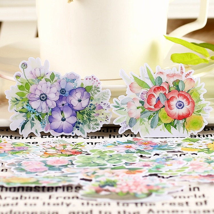 Flowers Stickers Pack E