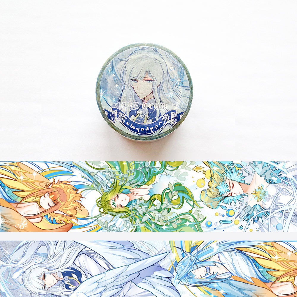 The Clow Silver Foil Washi Tape