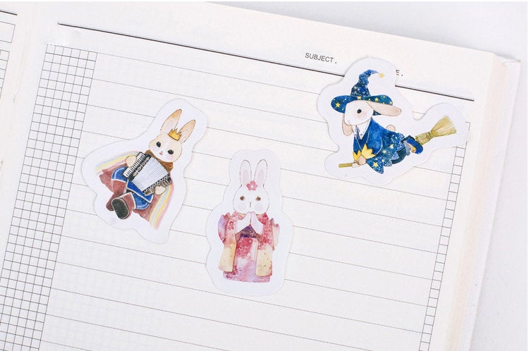 Bunny Tale Box Sticker Set