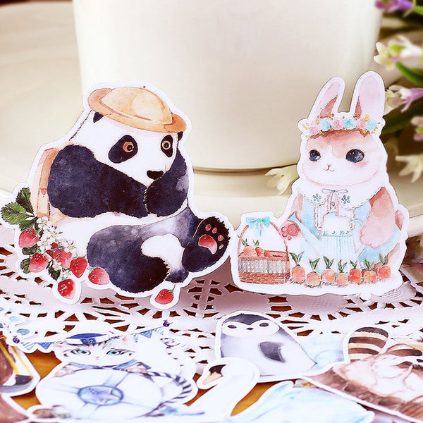 Cute Animals Sticker Pack