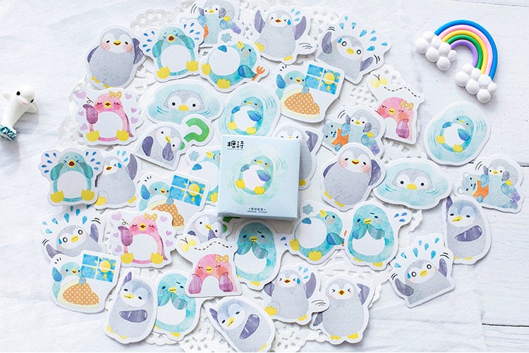 Penguin Box Stickers