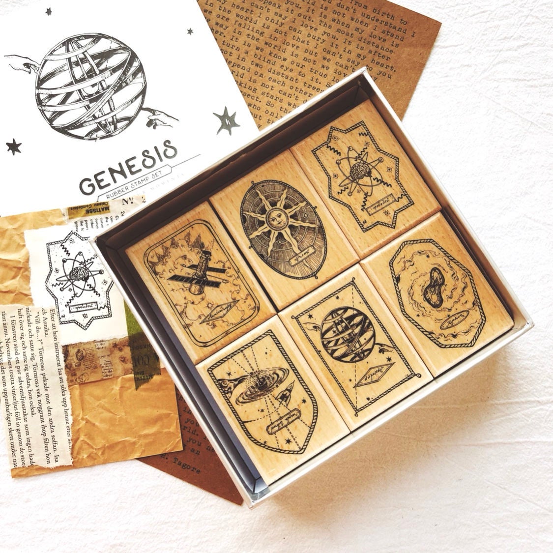 Genesis Rubber Stamp Set