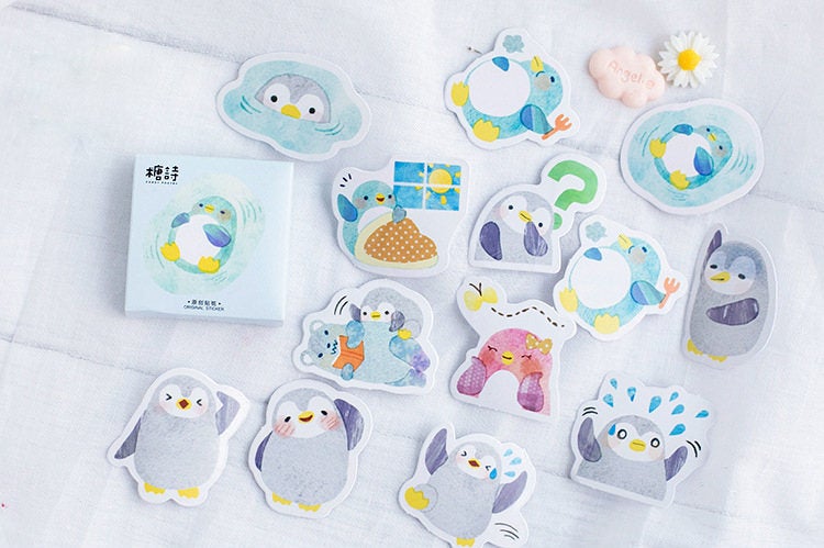 Penguin Box Stickers