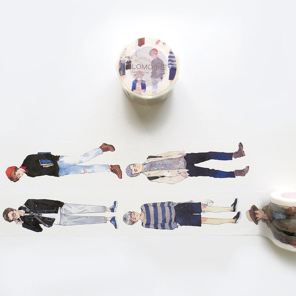 Lomo Boys Washi Tape