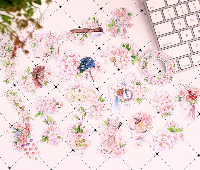 Cherry Blossom Stickers Pack
