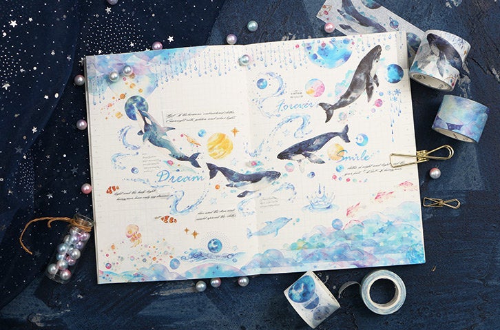 Sea Galaxy Washi Tapes