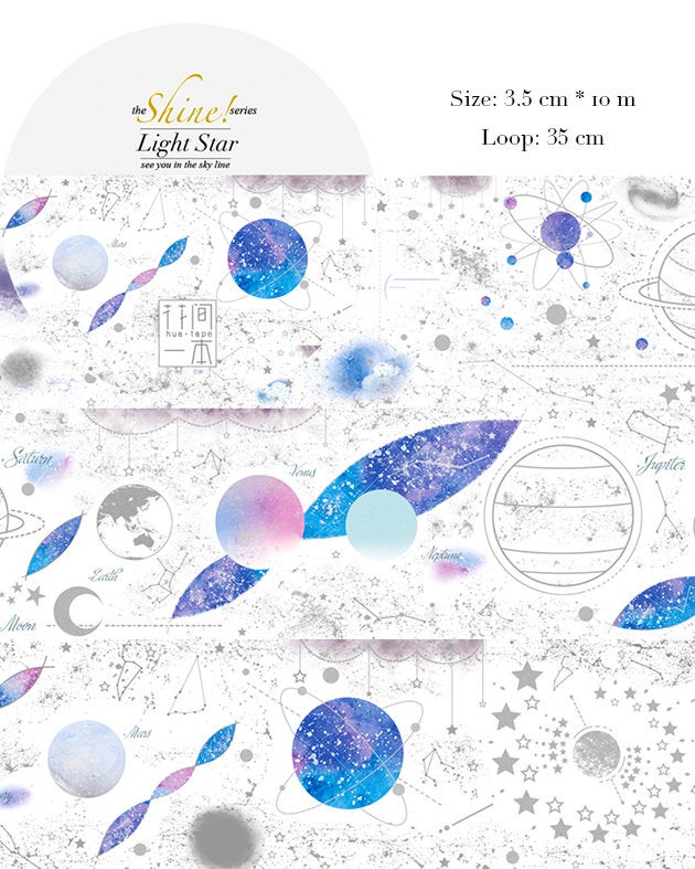 Light Star Washi Tape