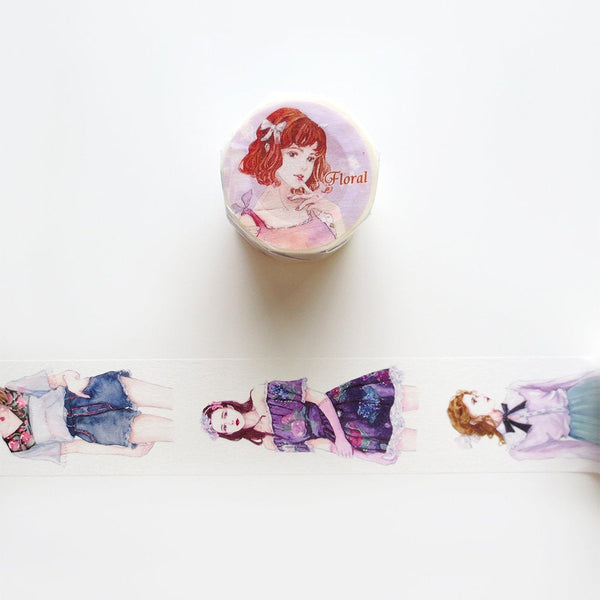 Kirara Washi Tape: Floral