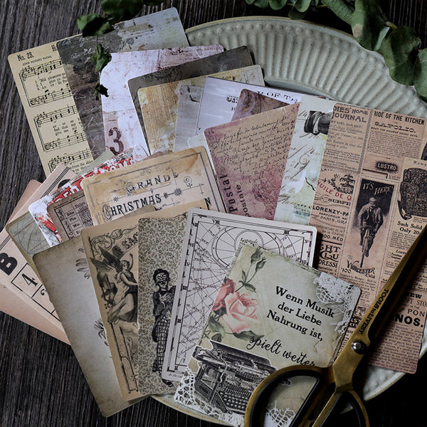 Cheeserabbit Studio: Vintage Journaling Pocket Cards