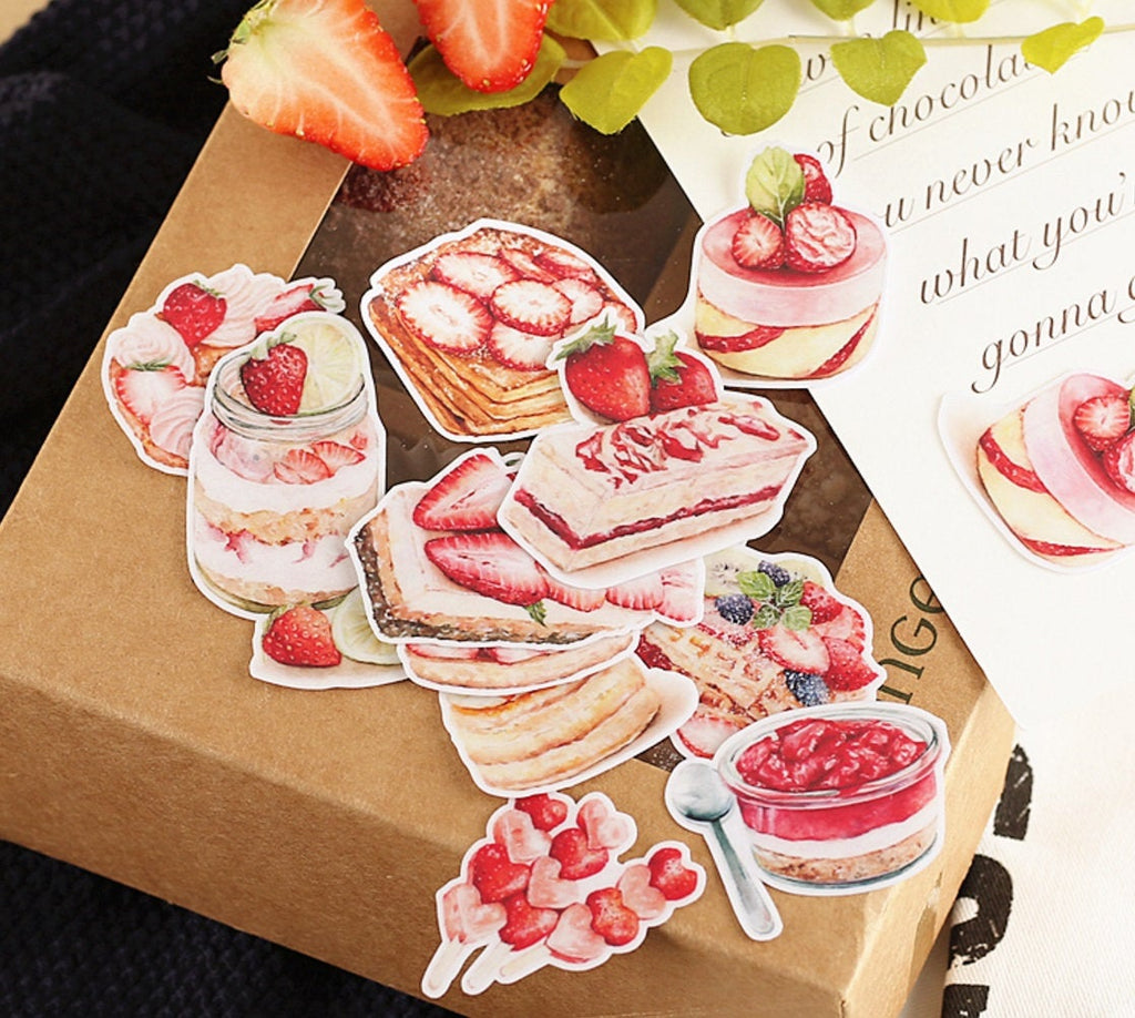 Strawberry Dessert Sticker Pack