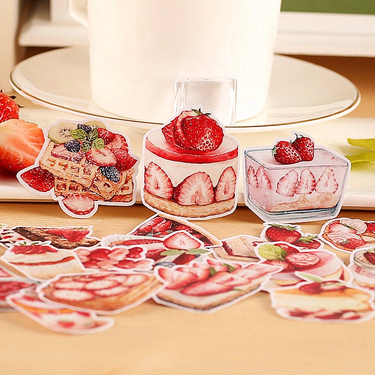 Strawberry Dessert Sticker Pack