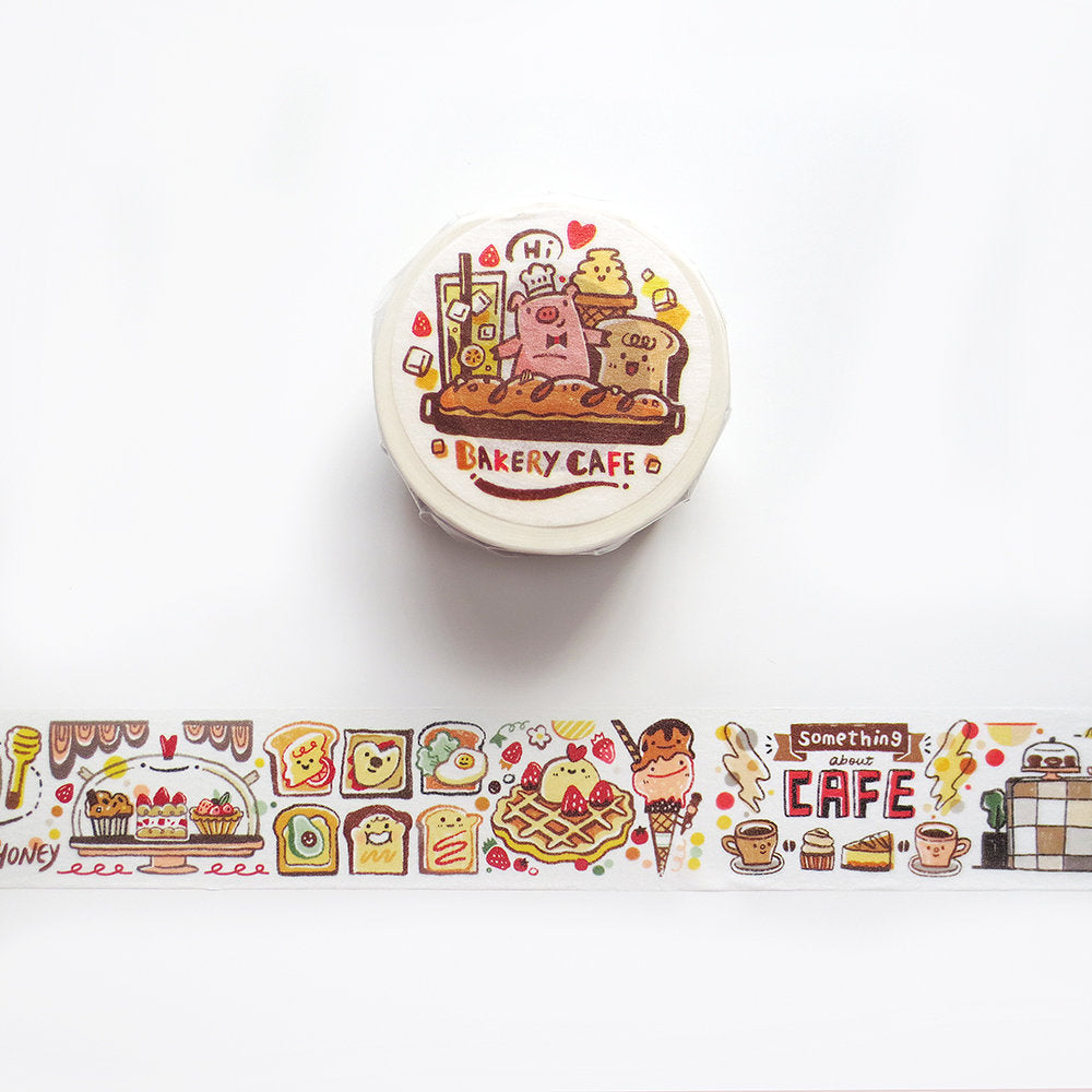 Meatball Washi Tape: Bakery Cafe
