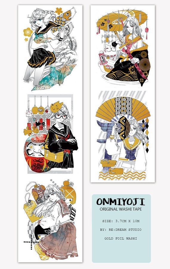 Onmiyoji Washi Tape