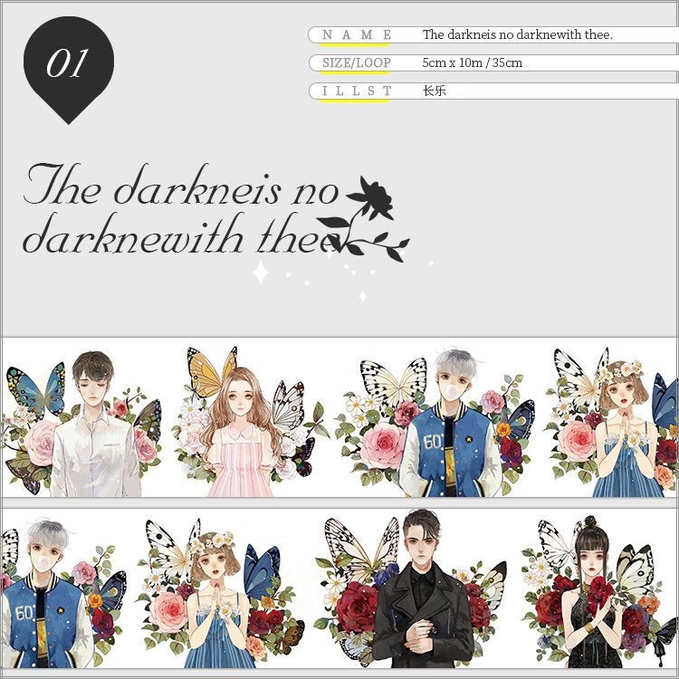 The Darkness Washi Tape