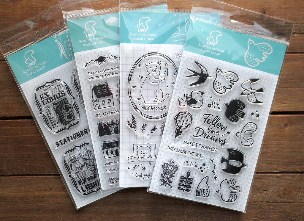 Assorted Acrylic Stamp Sheet