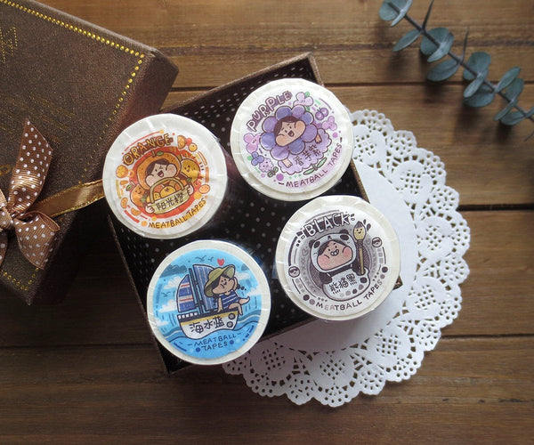 Meatball Washi Tape: Color Research Lab 2