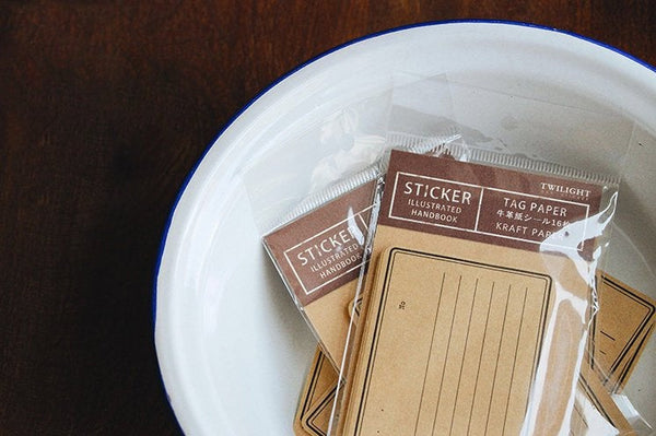 Kraft Labels Stickers Pack