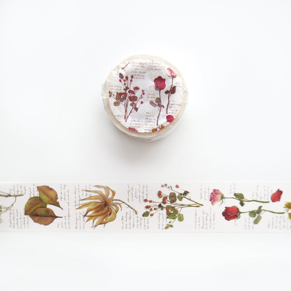 Dried Flowers Washi Tape
