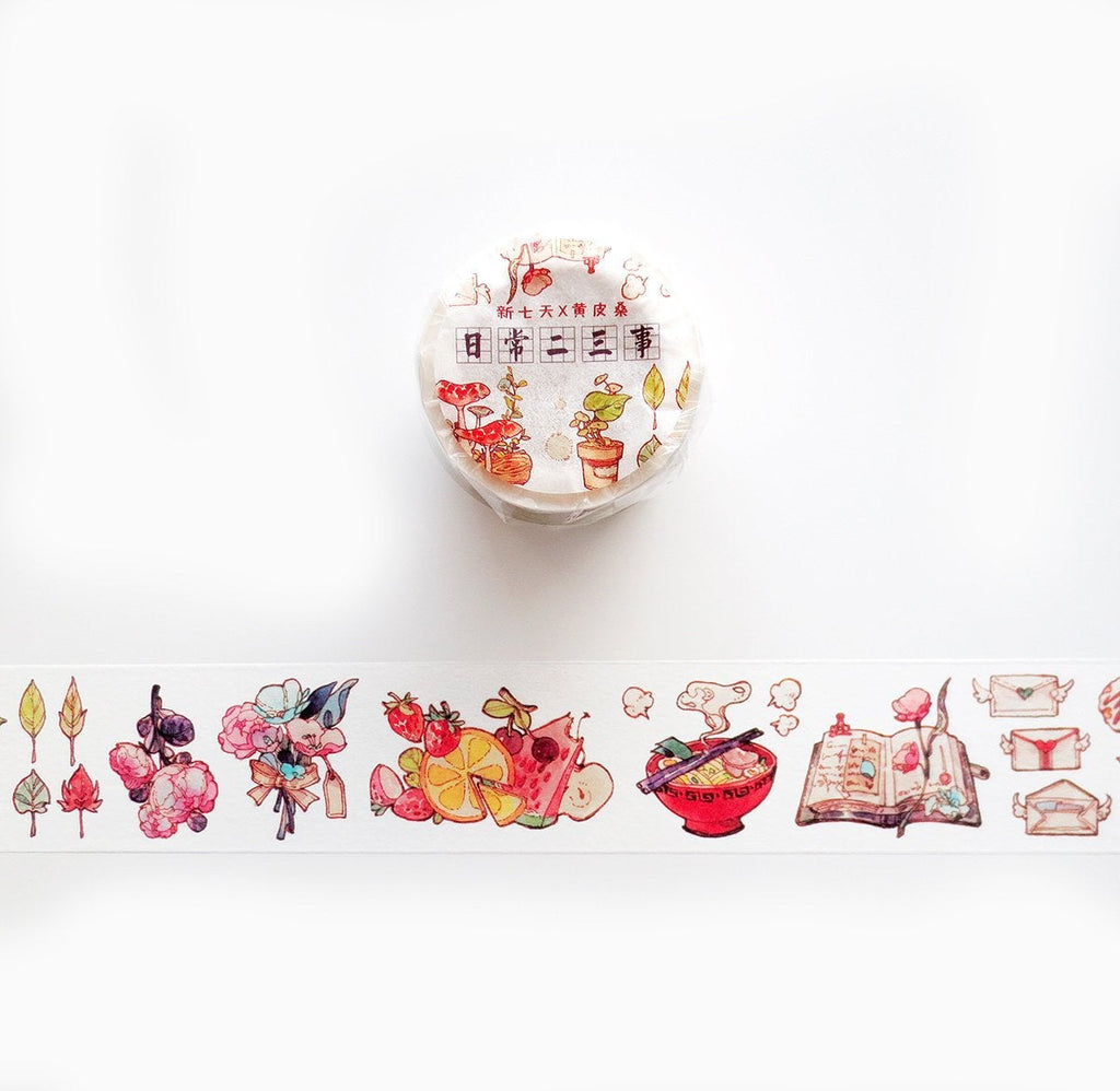 Wampisame Washi Tape: Daily Objects