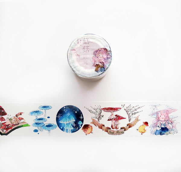 Mushroom Research Lab Washi Tape