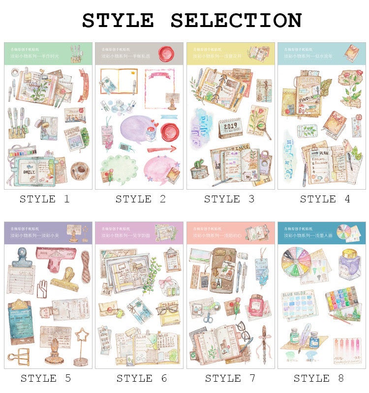 Pastel Planner Sticker Sheet