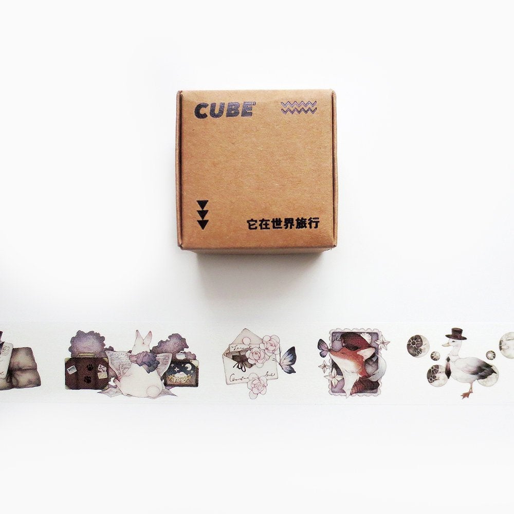 Cube3 Washi Tape: Journeyman