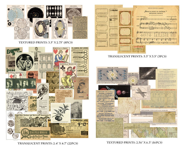 Junk Journal Ephemera Kit - Collection 5
