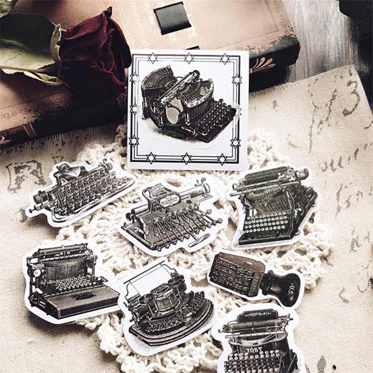 Typewriter Stickers Pack