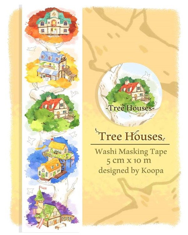 Treehouse Washi Tape
