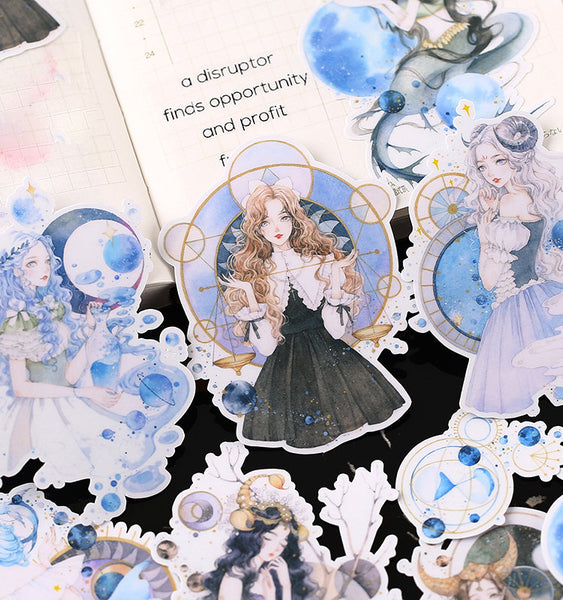 Horoscope Girls Sticker Pack