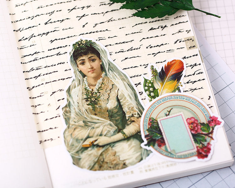 Victorian Fashion Stickers Pack