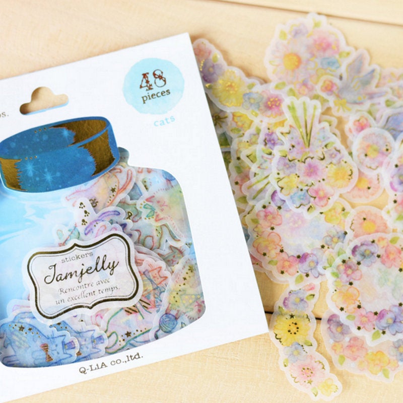 Q-Lia Jam Jelly Sticker Flakes