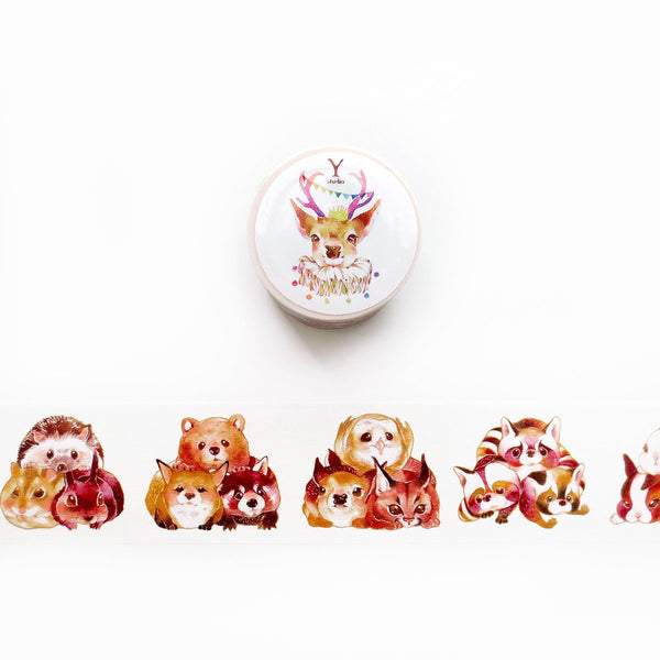 Animal Trio Washi Tape