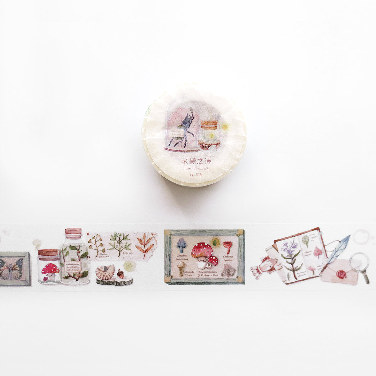 Collection of Poetry Washi Tape