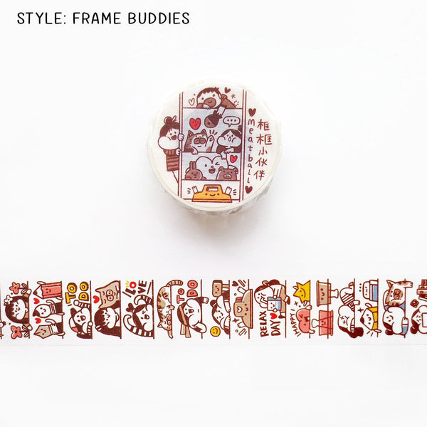 Meatball Washi Tape: Frames