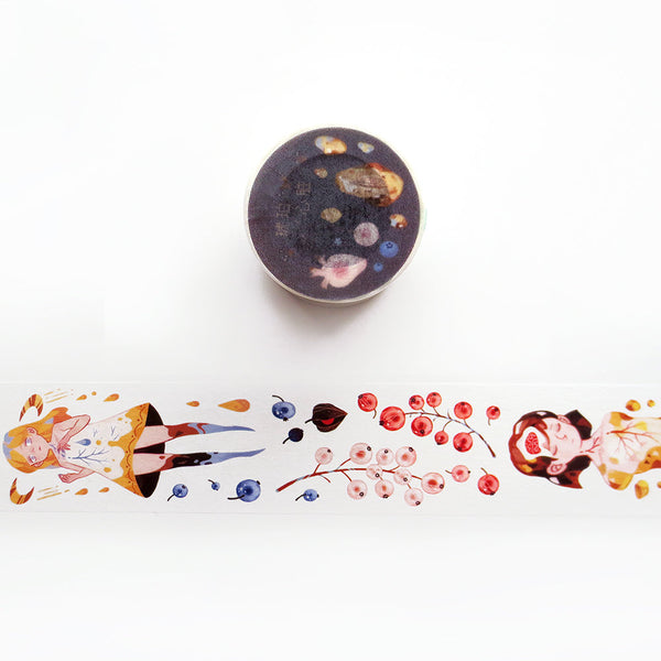 Neetiska Washi Tape: Heart of Amber