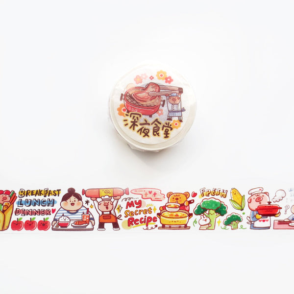 Meatball Washi Tape: Midnight Kitchen